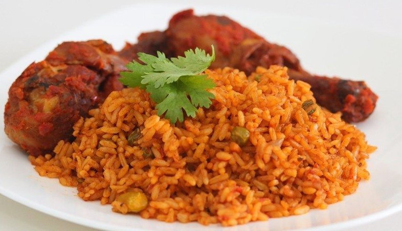 Jollof Rice with Fried Plantains Recipe, Kwame Onwuachi